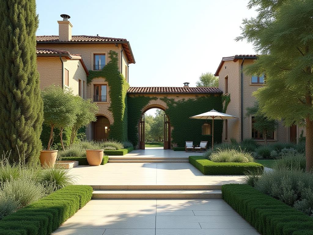Progetto giardino privato a Fiesole
